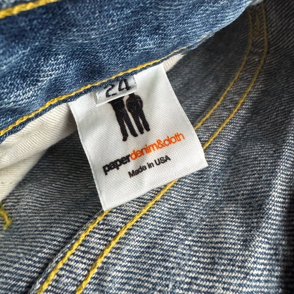 NWT Paper Denim & Cloth Old‎ Vintage 100% Cotton Jeans - Picture 7 of 9